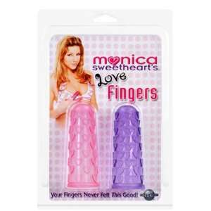  Monicas Love Fingers 2 Finger Sleeves, 1 Ea Color Health 