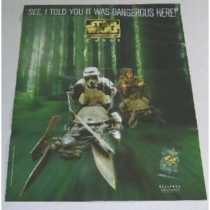   Star Wars Endor Customizable Card Game Promo Poster 