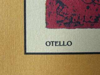 Ramon Santiago Otello Rochester Opera Theatre Print  