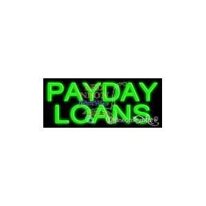  Payday Loans Neon Sign 10 Tall x 24 Wide x 3 Deep 