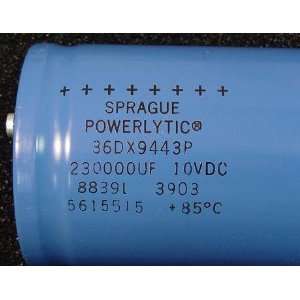 Large Can Electrolytic Capacitor 230000uF 10V 36DX9443P 