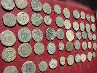   50 HIGHEST QUALITY Authentic Ancient Uncleaned Roman Coins 7574  
