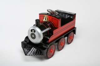 New Vintage Kids Toy Pedal Car Train Engine   Red  
