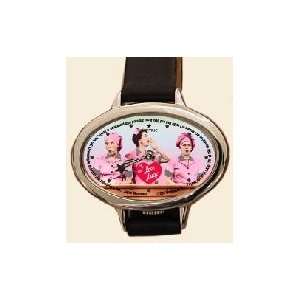  I Love Lucy Watch Chocolate Factory Oval w/trunk