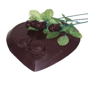Sweet Heart Valentines Day Dark Chocolate Package  Grocery 