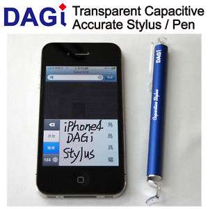 Apple iPhone 4 3G Stylus Styli Pen DAGi Stylus P501Blue  