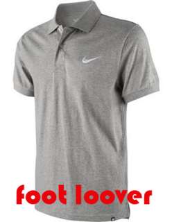 NIKE T SHIRT AD CLUB POLO JERSEY SOLID 413513 063 UOMO GREY