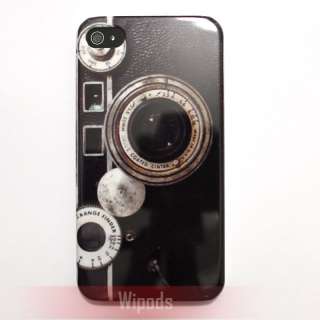   Camera Hard Plastic Case Cover Skin for Apple iphone 4 4S 4G  