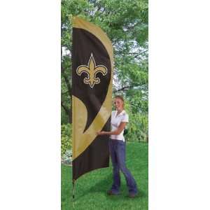   Embroidered House Yard Tall Team Flag W/Pole