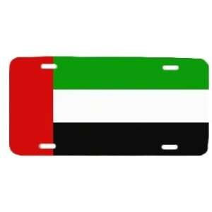  United Arab Emirates Uae Flag License Plate Automotive