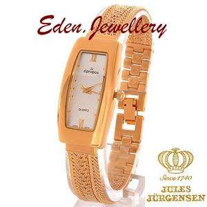 Jules Jurgensen APROPOS Goldtone Chain Bracelet Watch  