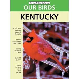   Thayer Birds Of Kentucky CD Rom Contains 245 Species 