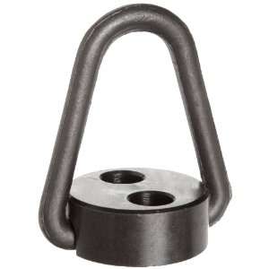 Jergens 47413 Black Oxide Alloy Steel Pivoting Lift Ring, Mounting 