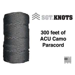  SGT KNOTS Paracord   ACU Camo   300 Feet Sports 