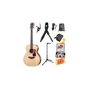  Taylor 114 Grand Auditorium Acoustic Guitar Bundle with 