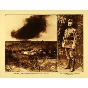  1920 Rotogravure WWI Explosives Warfare General Charles H 