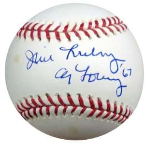  Jim Lonborg Autographed MLB Baseball Cy Young 67 MLB Holo 
