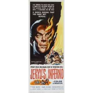 The Two Faces of Dr. Jekyll Poster Movie Insert (14 x 36 Inches   36cm 