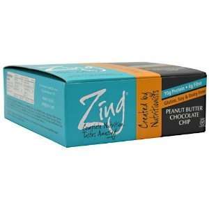 Zing Bars Zing Pbtr Cchip Bars 1.76 OZ (Pack of 12)  