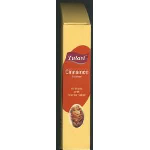  Cinnamon Exotic 40 Gram with Burner   Tulasi Incense