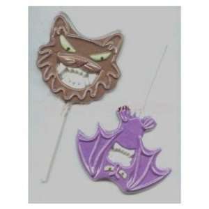 Cat And Bat Open Mouth Pop Candy Mold Grocery & Gourmet Food