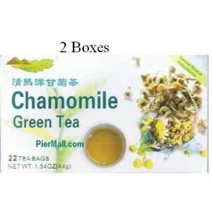 TwinPeak   Natural Chamomile Green Tea   2 x 22 Tea Bags  