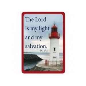  Magnet Friendship Psalm 271/Lighthouse (3 Pack 