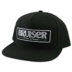  Heel Bruise Bruiser Wool Snapback Hat (Black)