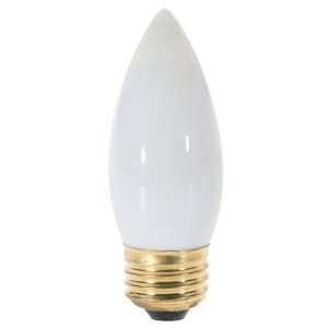 Satco A3699 130V 60 Watt B10/B11 Medium Base Light Bulb 