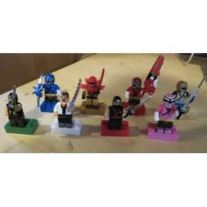   SAMURAI   MEGA BLOKS MINI FIGURE COMPLETE SET (SERIES 1) Toys & Games