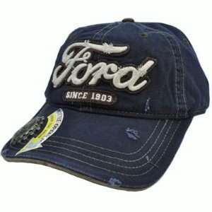   Beer Opener Navy Blue Snapback Vintage Style Distressed Hat Cap