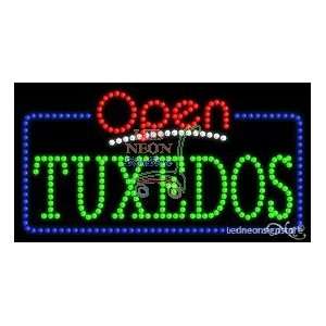  Tuxedos LED Business Sign 17 Tall x 32 Wide x 1 Deep 