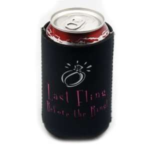  Last Fling Before the Ring Bachelorette Party Koozie 