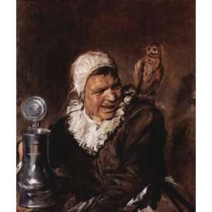 Hand Made Oil Reproduction   Frans Hals   40 x 48 inches   Malle Babbe