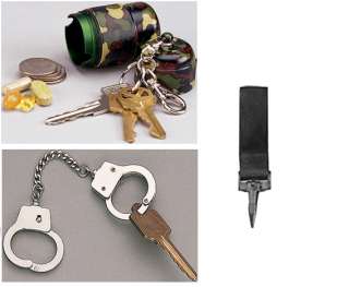Military/Police Style CLIP Pocket KEY RING  