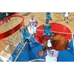  New Orleans Hornets v Detroit Pistons Ben Gordon, Marcus 