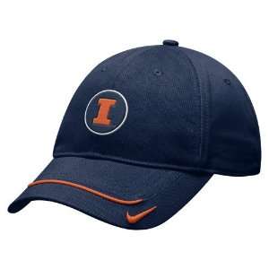   Illinois Fighting Illini Navy Blue Turnstyle Hat