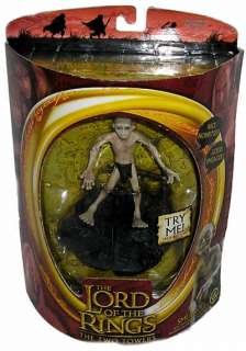 Lord of the Rings Smeagol Two Towers Figure Gollum Toy  