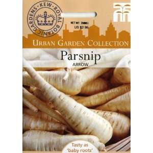   4814 Urban Garden Parsnip Arrow Seed Packet Patio, Lawn & Garden