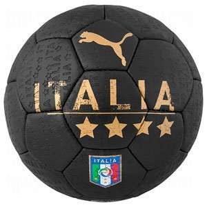  Puma Italia Graphic Training Ball II Black/Team Gold/5 