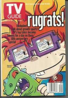 Rugrats 4 TV Guide Set July 2001 Lil Phil Tommy Chucki  