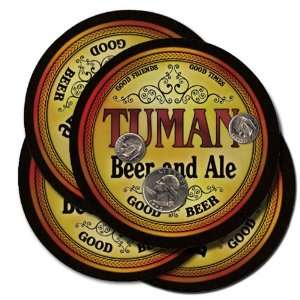  Tuman Beer and Ale Coaster Set