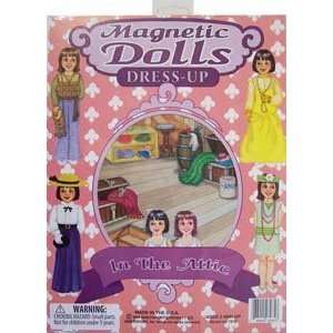  Magnetic Dolls Dress up In the Attic Toys & Games