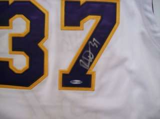 Ron Artest Los Angeles Lakers Signed Jersey UDA  