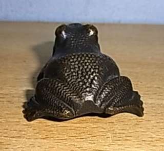 Vintage Bronze Frog #BH  