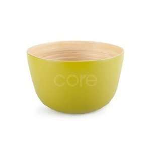  Core Bamboo Irbl Lim034M Large Round Bowl  Lime Kitchen 