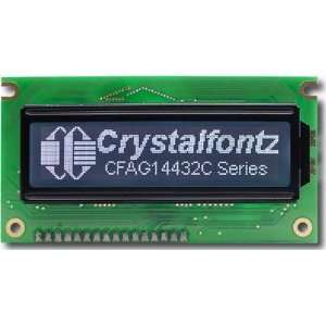  Crystalfontz CFAG14432C TTI TT 144x32 graphic LCD display 