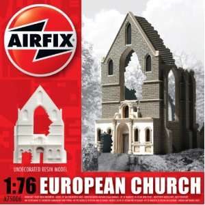  Airfix 176 European Church Ruin Toys & Games