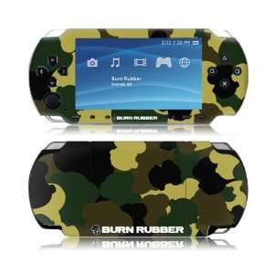   MS BURN10179 Sony PSP  Burn Rubber  Green Camo Skin Electronics