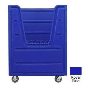  Royal Blue Hopper Front Poly Trux® 48 Cu. Ft., Steel Base 
